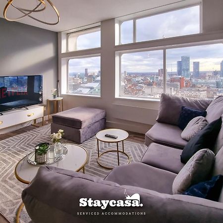 Luxury Penthouse Manchester Skyline 23Rd Floor المظهر الخارجي الصورة