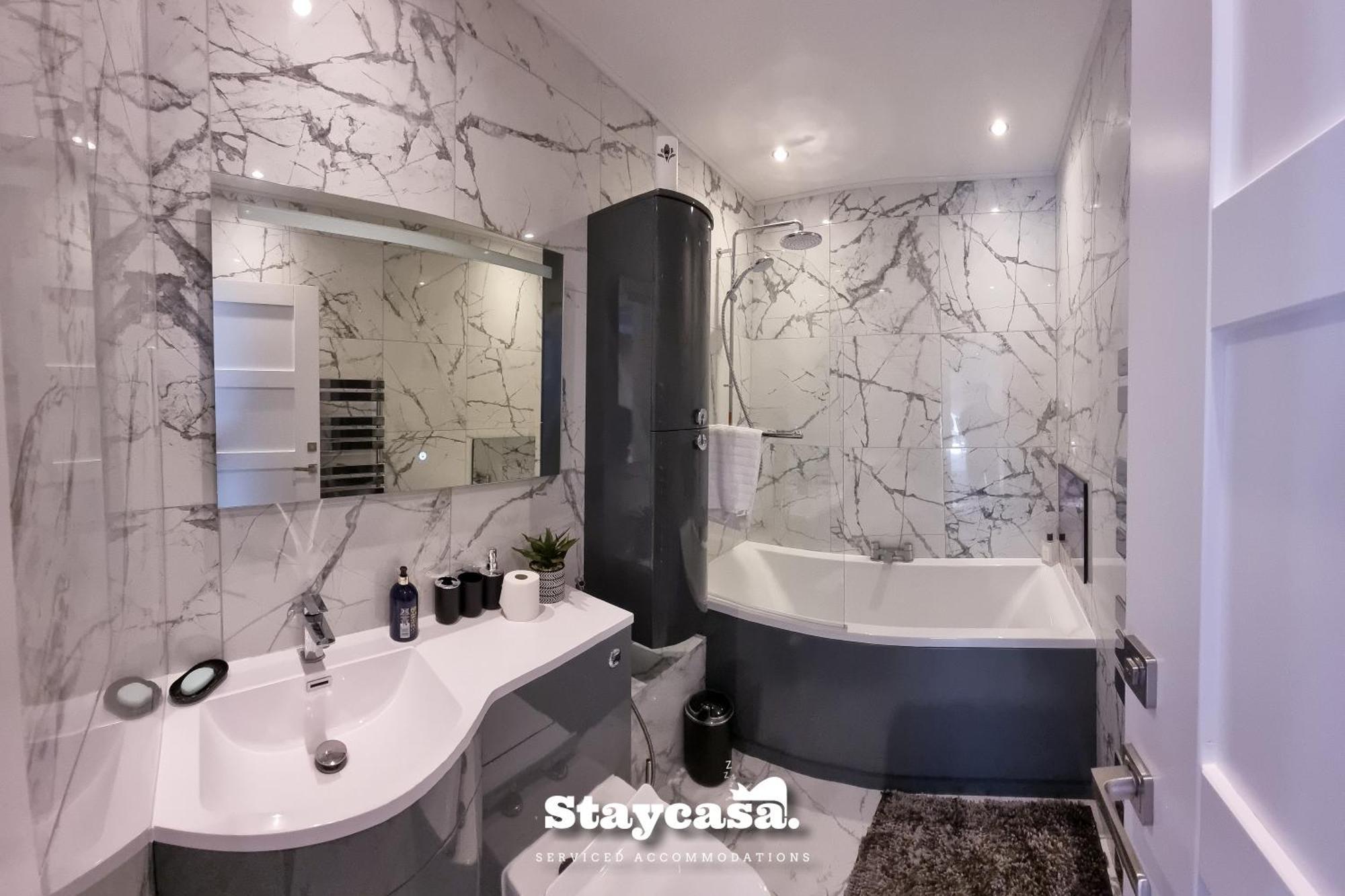 Luxury Penthouse Manchester Skyline 23Rd Floor المظهر الخارجي الصورة